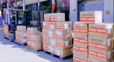 如意菜飯、如意餛飩向蘇州市公安局交通警察支隊捐贈13500份產品