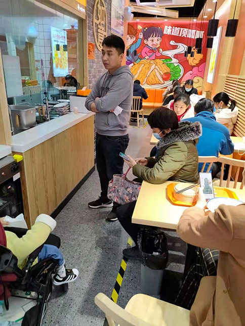 熱烈祝賀河南鄭州如意餛飩瀚海海尚店盛大開業，祝老板財源廣進！