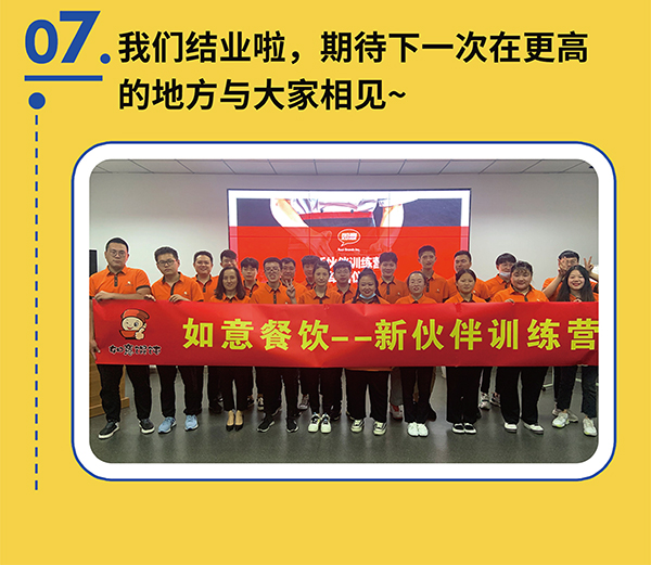 熱烈祝賀如意餛飩第一期新伙伴訓練營結(jié)業(yè)啦！